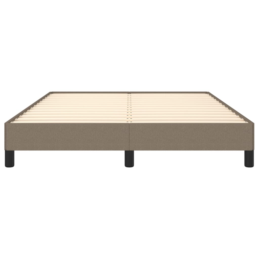 Rám Postele Bez Matrace Textil Taupe
