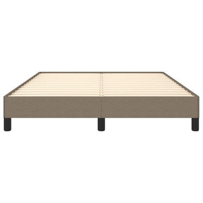 Rám Postele Bez Matrace Textil Taupe