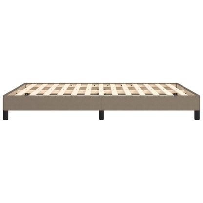 Rám Postele Bez Matrace Textil Taupe