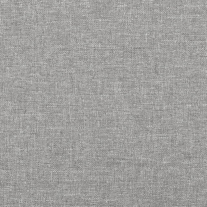 Rám Postele Bez Matrace Světle Šedý Textil Světle Šedá