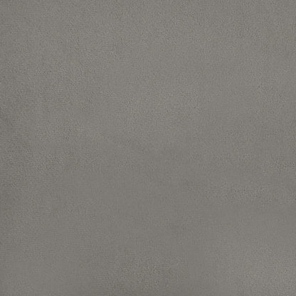Rám Postele Bez Matrace Světle Šedý 193 X 203 Cm Královský Samet