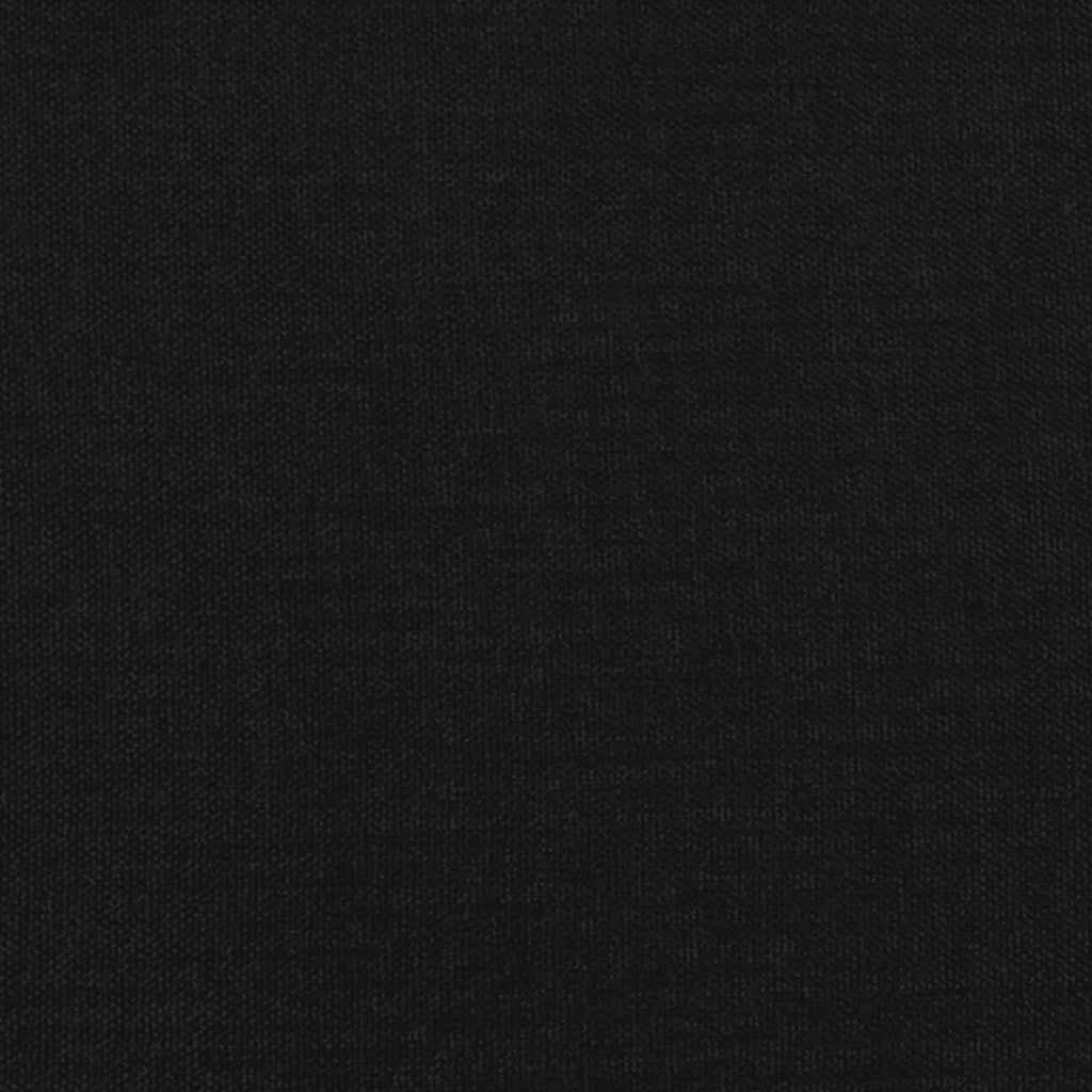 Rám Postele S Čelem Bez Matrace Černý 90X190 Cm Textil