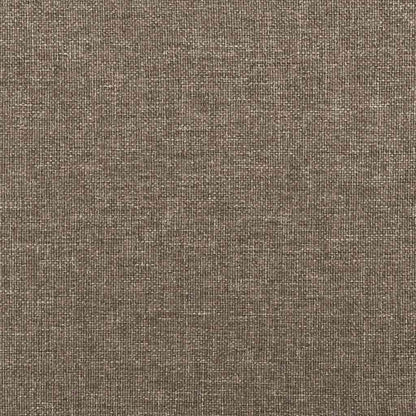 Rám Postele Bez Matrace Taupe 120 X 200 Cm Textil