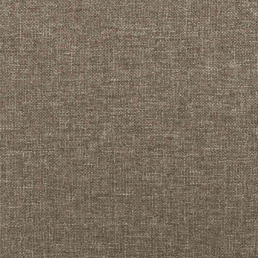 Rám Postele Bez Matrace Taupe 180 X 200 Cm Textil