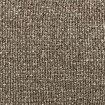 Rám Postele Bez Matrace Taupe 180 X 200 Cm Textil