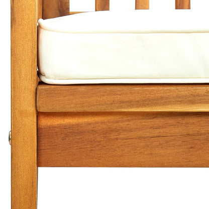 Zahradní Jídelní Židle 6 Ks S Polštáři Masivní Akácie
