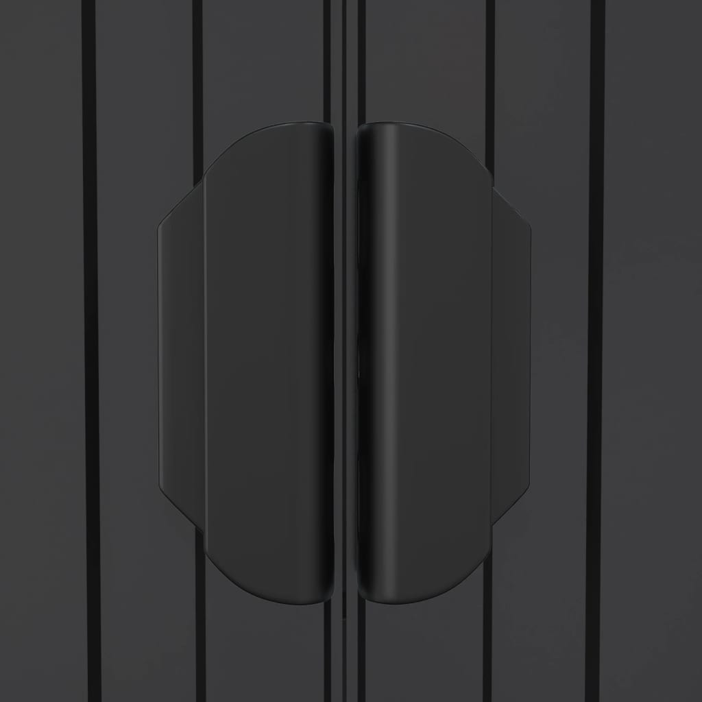 Zahradní Kůlna 192 X 108 X 223 Cm Pozinkovaná Ocel