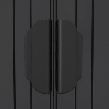 Zahradní Kůlna 192 X 108 X 223 Cm Pozinkovaná Ocel