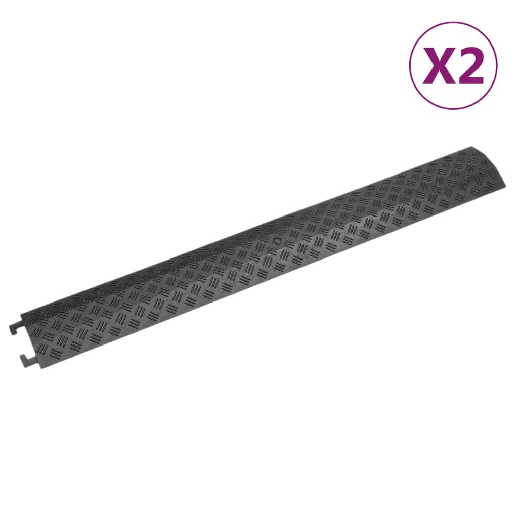 Kabelové Mosty 2 Ks 98,5 Cm Černé
