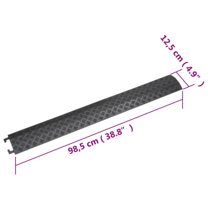 Kabelové Mosty 2 Ks 98,5 Cm Černé