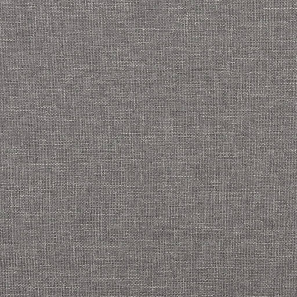 3Místná Pohovka Světle Šedá 180 Cm Textil