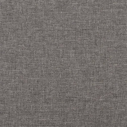 Křeslo Tmavě Šedé Textil