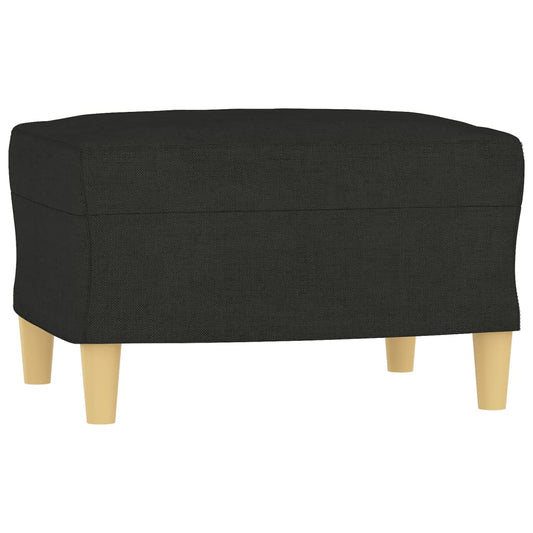 Podnožka Černá Textil