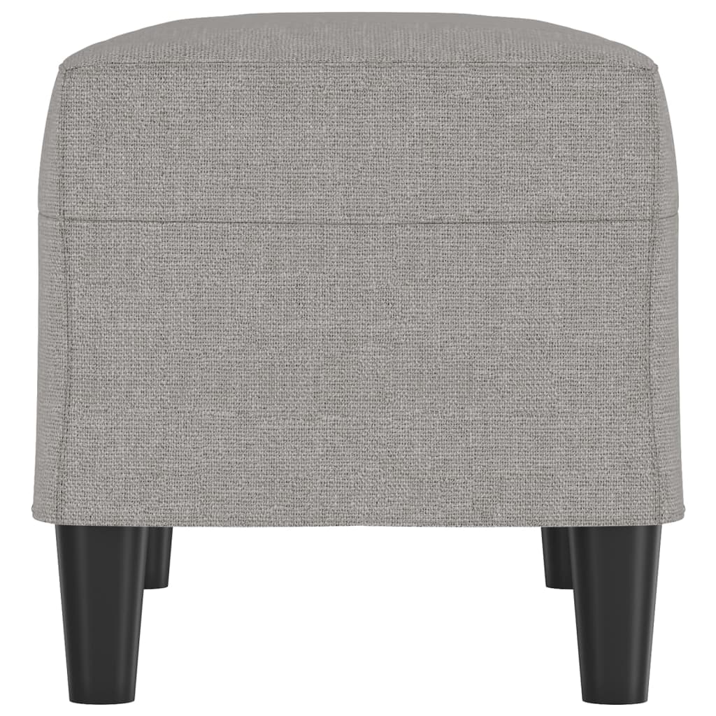 Lavice Světle Šedá 70 X 35 X 41 Cm Textil
