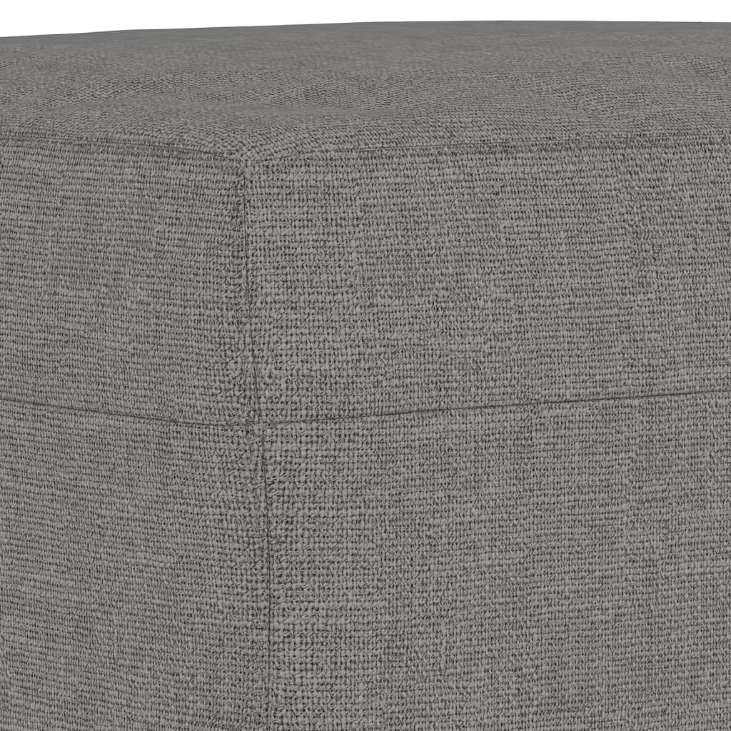 Lavice Tmavě Šedá 70X35X41 Cm Textil
