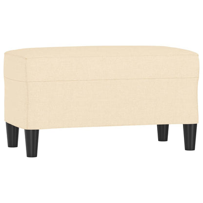 Lavice Krémová 70 X 35 X 41 Cm Textil
