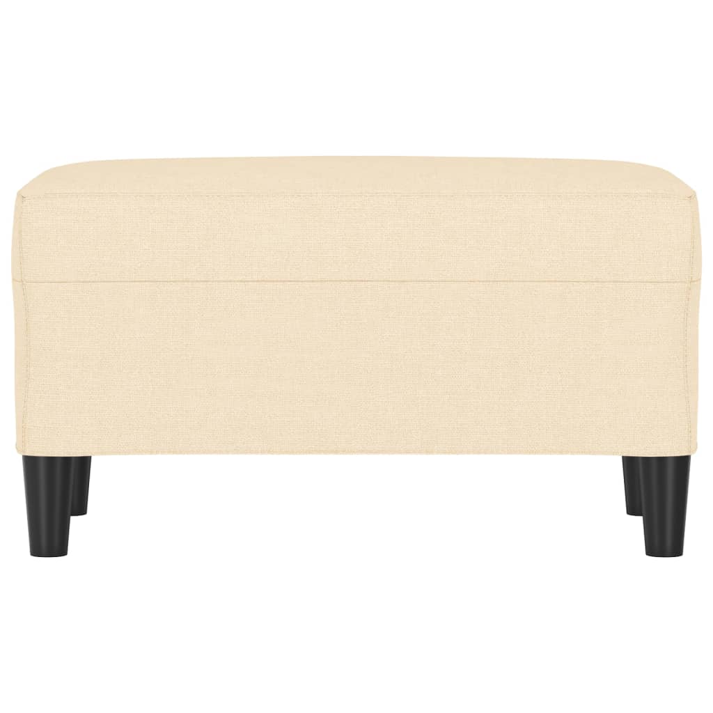 Lavice Krémová 70 X 35 X 41 Cm Textil