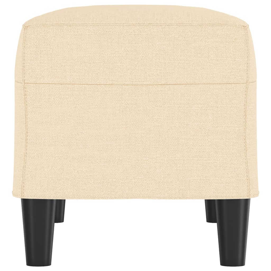 Lavice Krémová 70 X 35 X 41 Cm Textil