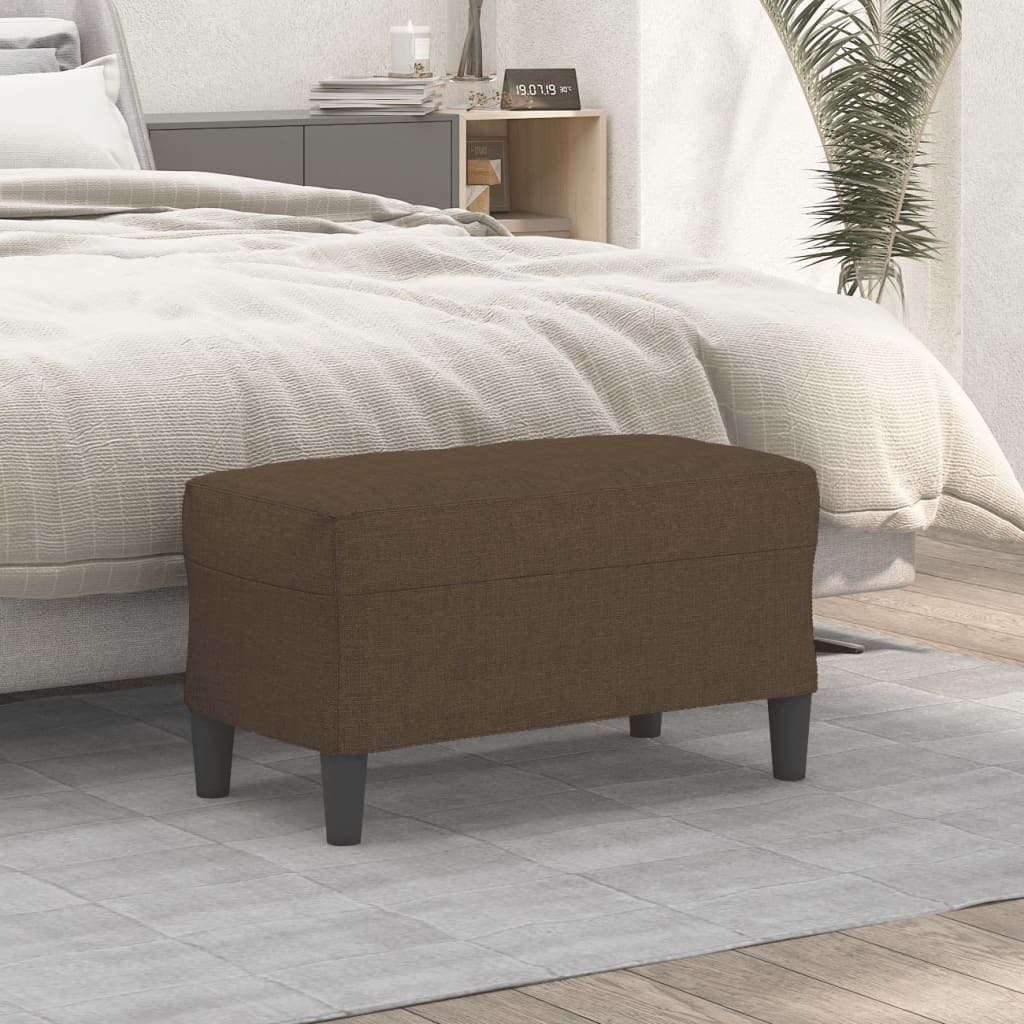 Lavice Hnědá 70 X 35 X 41 Cm Textil