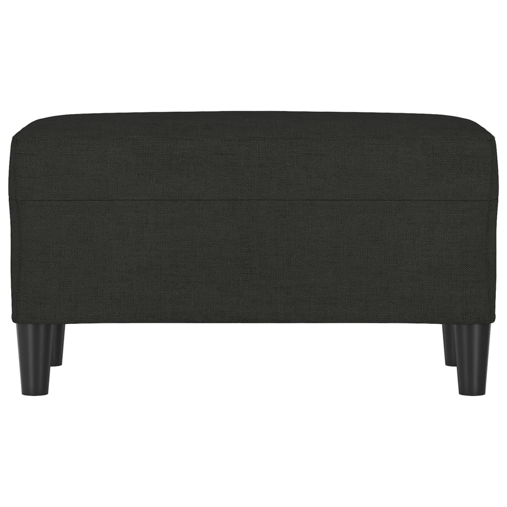 Lavice Černá 70 X 35 X 41 Cm Textil