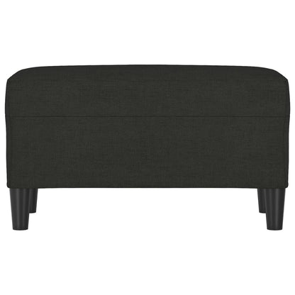 Lavice Černá 70 X 35 X 41 Cm Textil