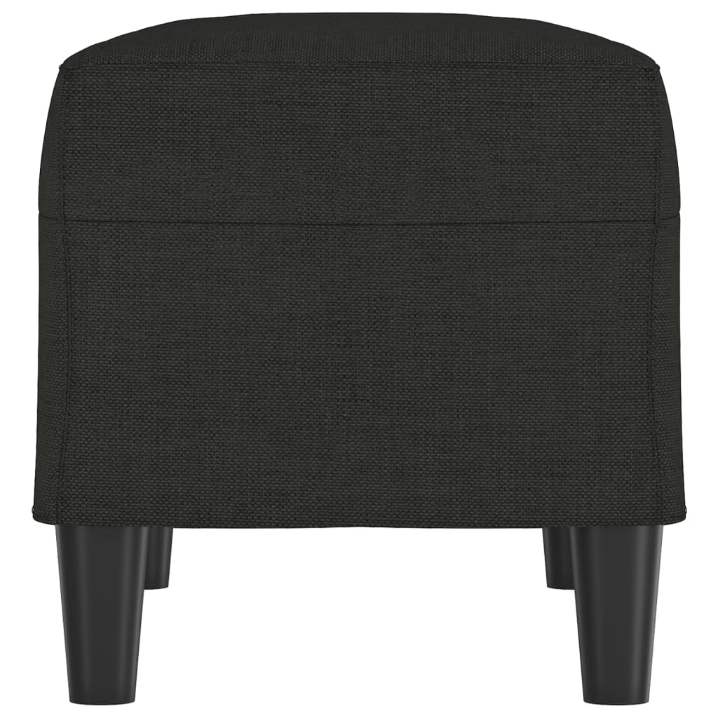 Lavice Černá 70 X 35 X 41 Cm Textil