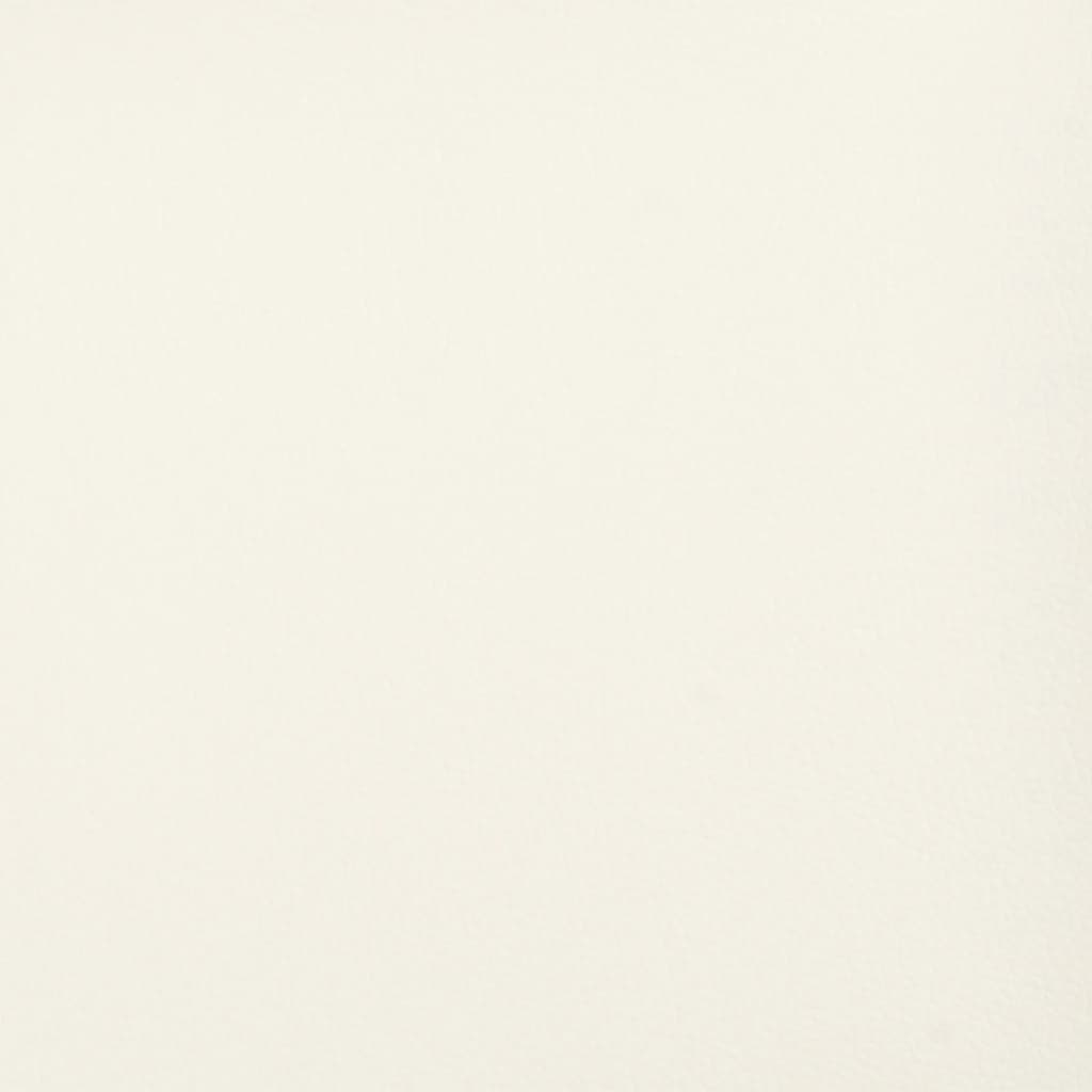 Lavice Krémová 70X35X41 Cm Umělá Kůže