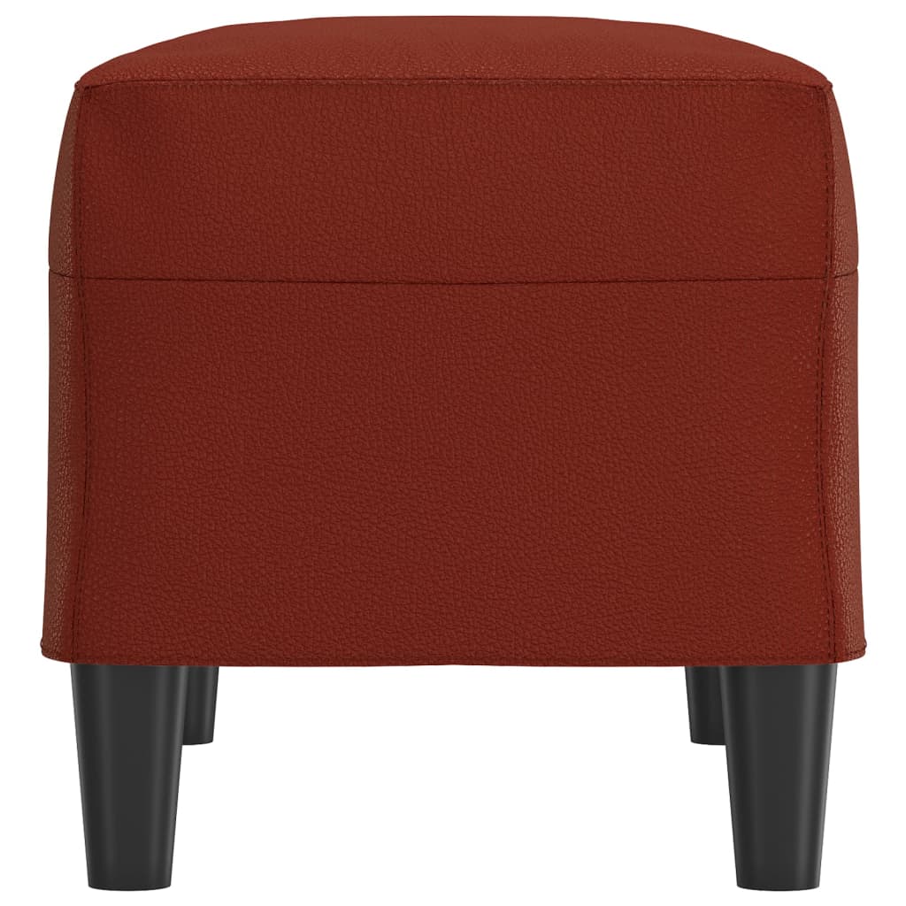 Lavice Vínová 70 X 35 X 41 Cm Umělá Kůže