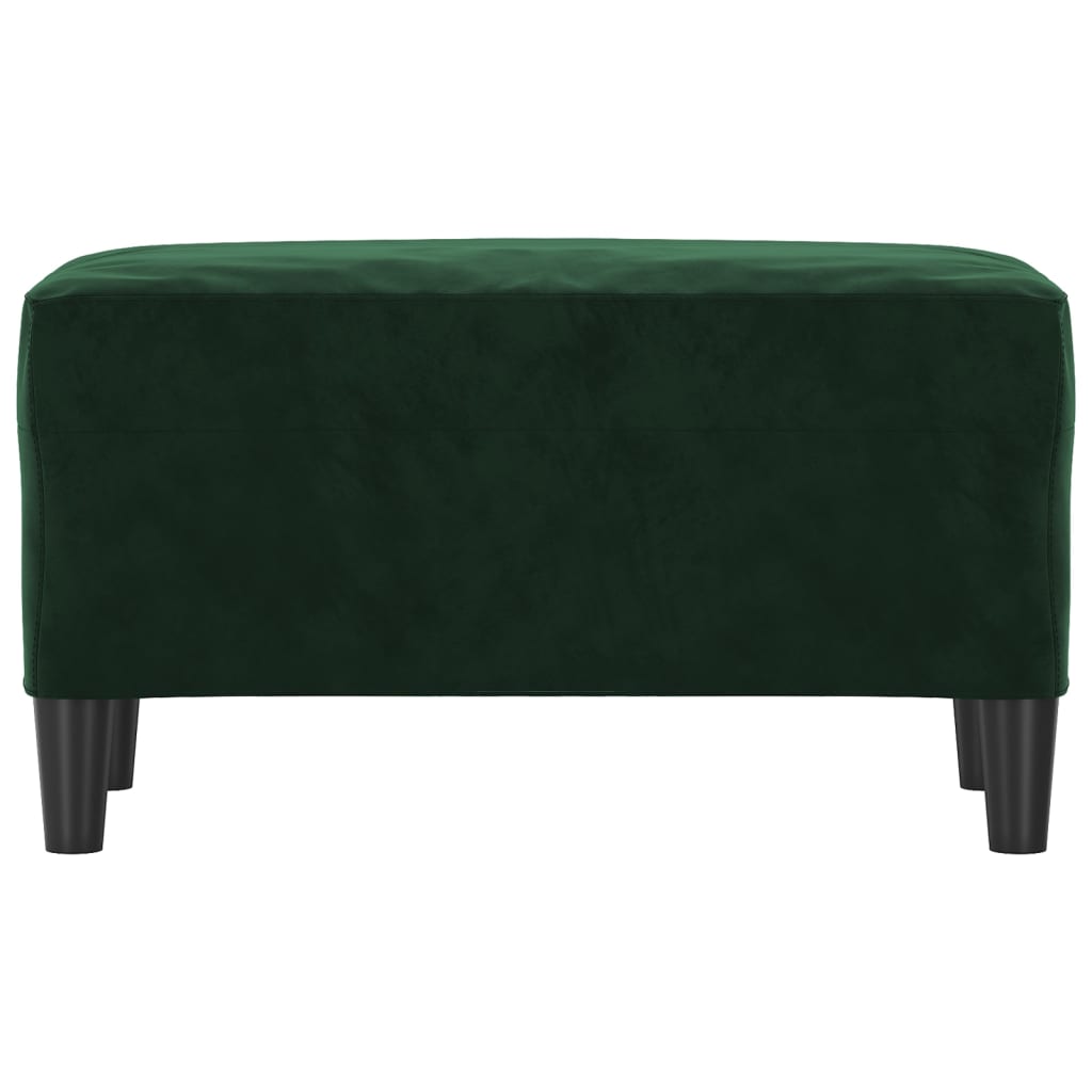 Lavice Tmavě Zelená 70X35X41 Cm Samet