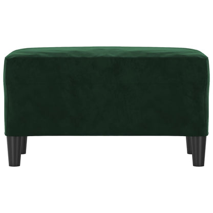 Lavice Tmavě Zelená 70X35X41 Cm Samet