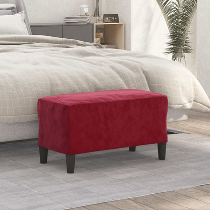 Lavice Vínová 70X35X41 Cm Samet