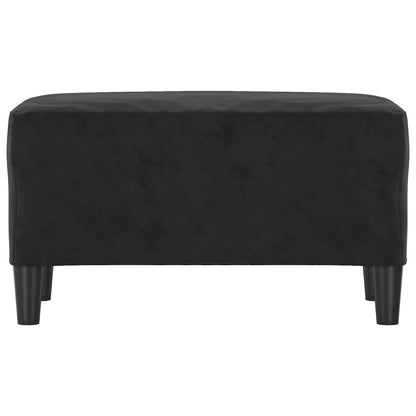 Lavice Černá 70 X 35 X 41 Cm Samet