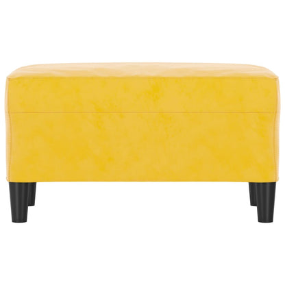 Lavice Žlutá 70 X 35 X 41 Cm Samet