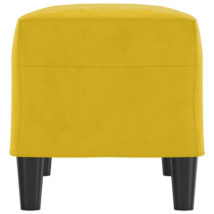 Lavice Žlutá 70 X 35 X 41 Cm Samet