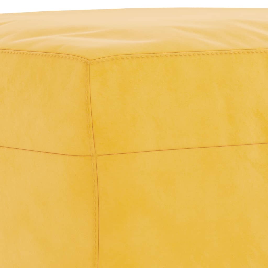 Lavice Žlutá 70 X 35 X 41 Cm Samet