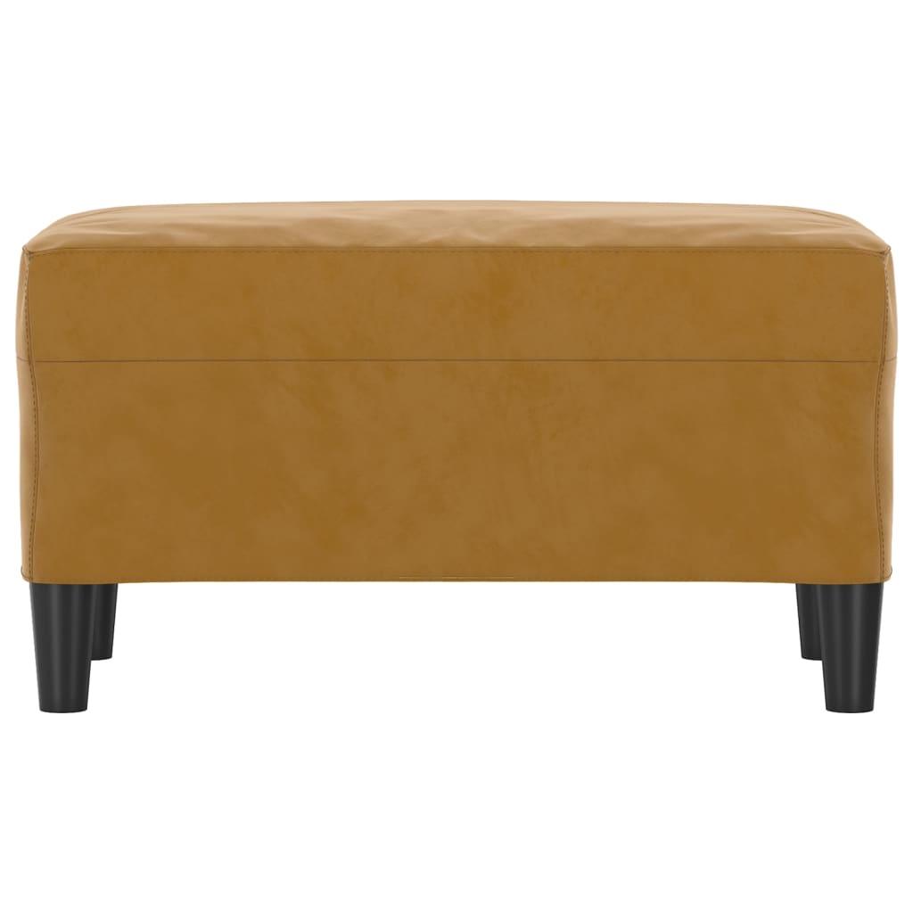 Lavice Hnědá 70 X 35 X 41 Cm Samet