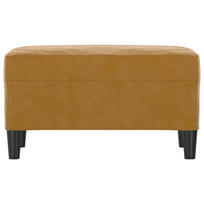 Lavice Hnědá 70 X 35 X 41 Cm Samet