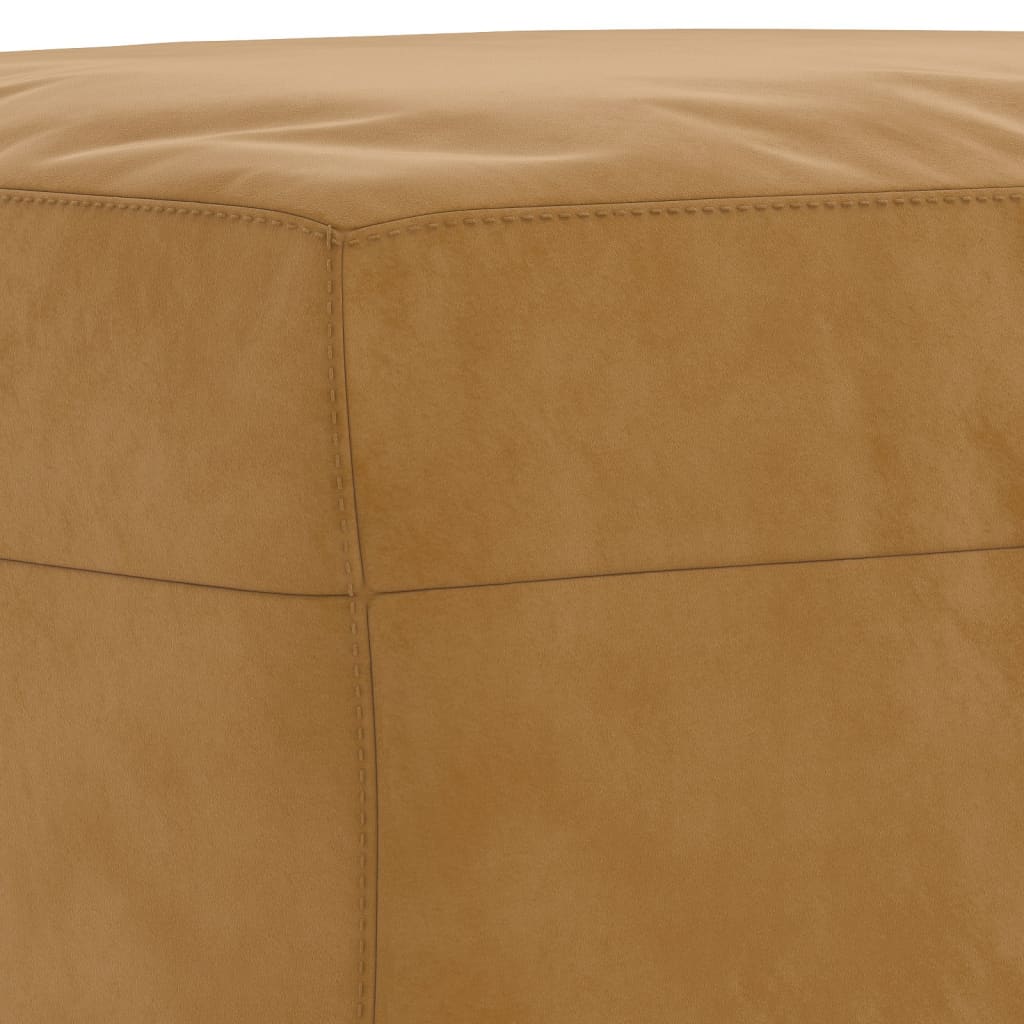 Lavice Hnědá 70 X 35 X 41 Cm Samet