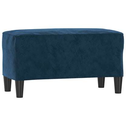 Lavice Modrá 70 X 35 X 41 Cm Samet