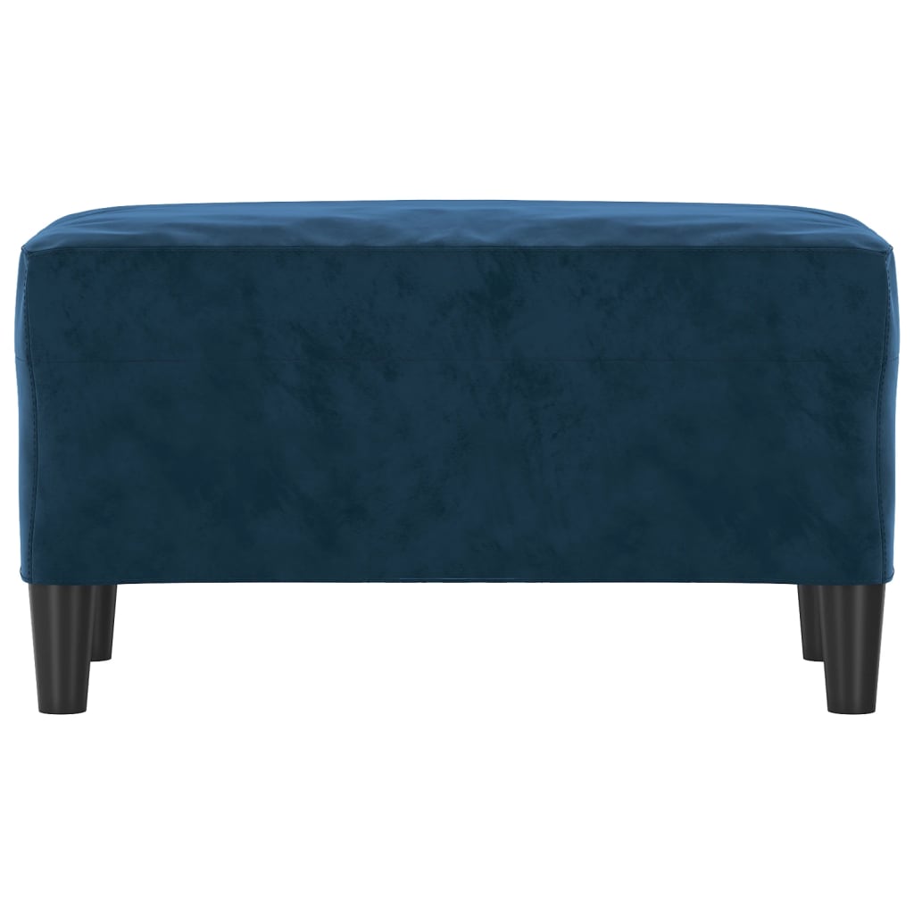Lavice Modrá 70 X 35 X 41 Cm Samet