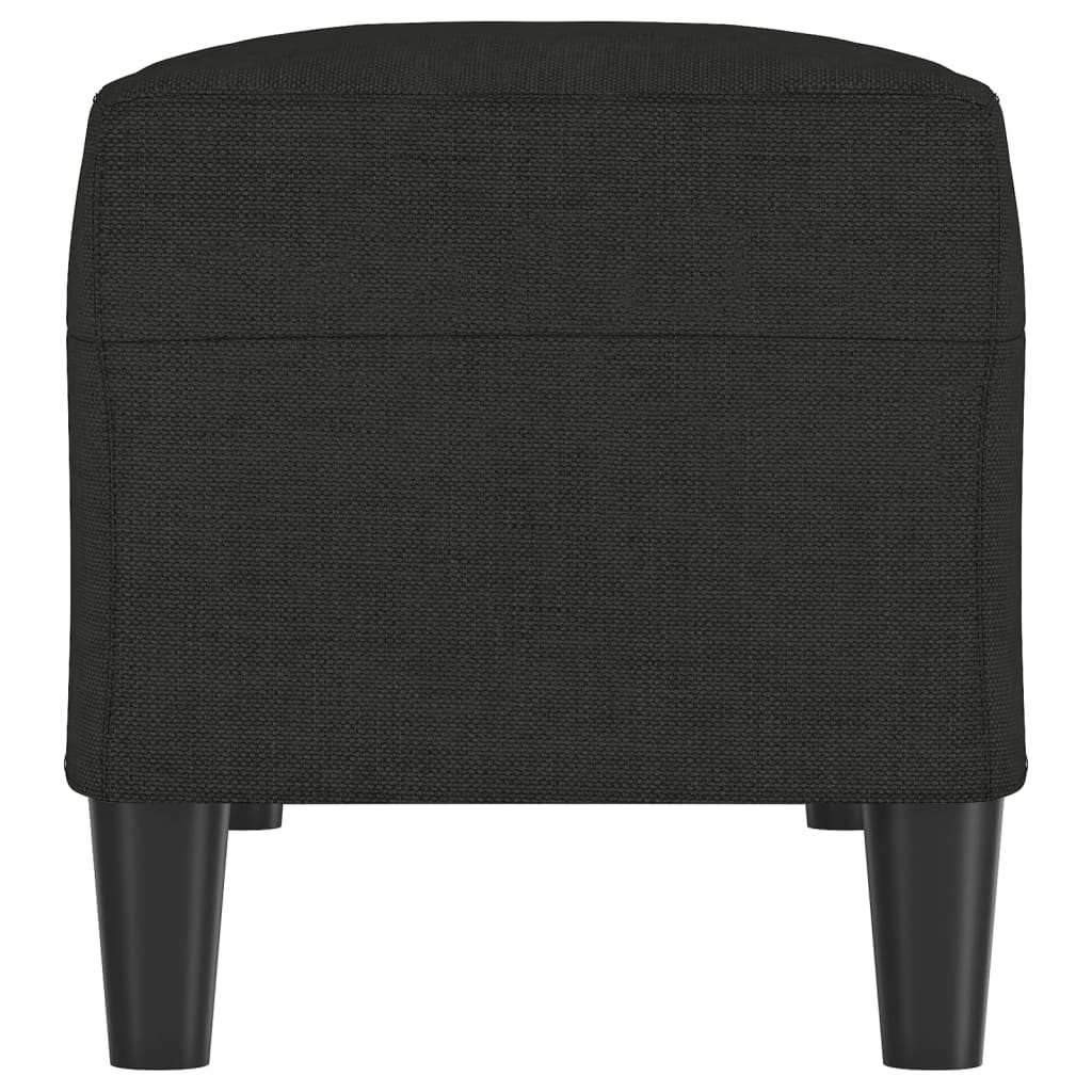 Lavice Černá 100 X 35 X 41 Cm Textil