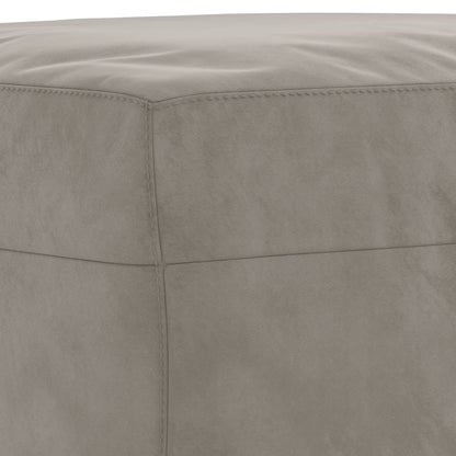 Lavice Světle Šedá 100 X 35 X 41 Cm Samet