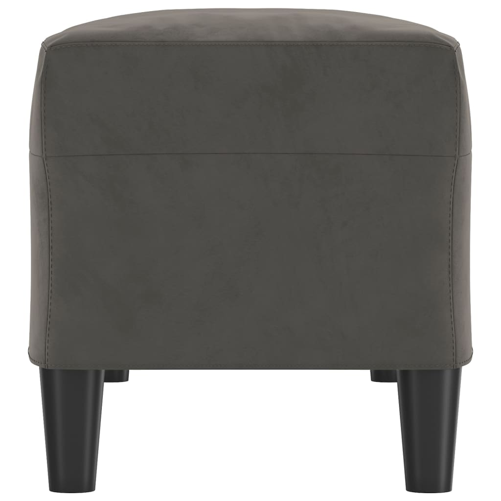Lavice Tmavě Šedá 100 X 35 X 41 Cm Samet