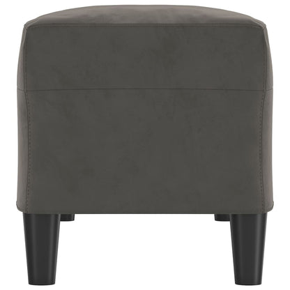 Lavice Tmavě Šedá 100 X 35 X 41 Cm Samet