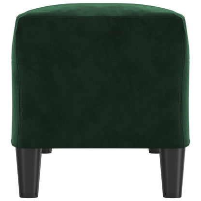 Lavice Tmavě Zelená 100X35X41 Cm Samet