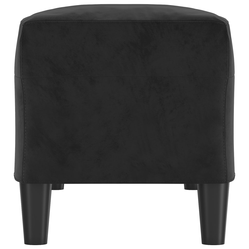 Lavice Černá 100 X 35 X 41 Cm Samet
