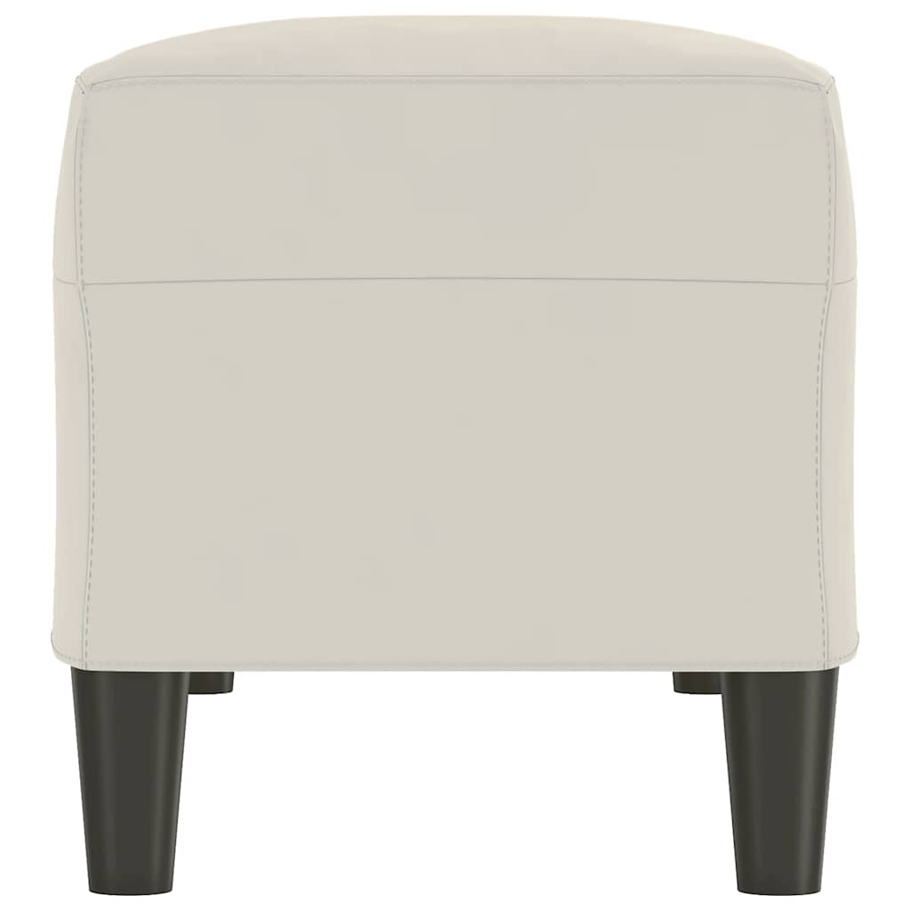 Lavice Krémová 100 X 35 X 41 Cm Samet