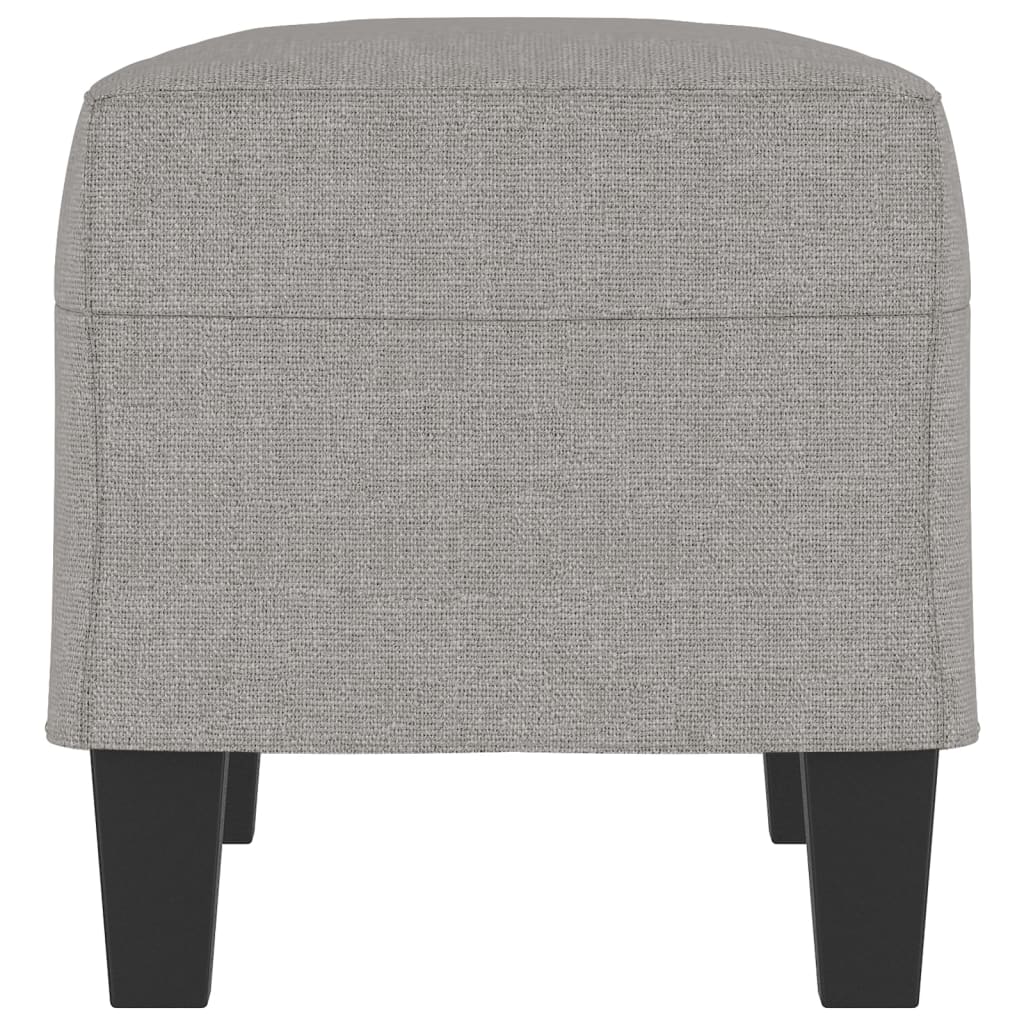 Lavice Světle Šedá 70 X 35 X 41 Cm Textil