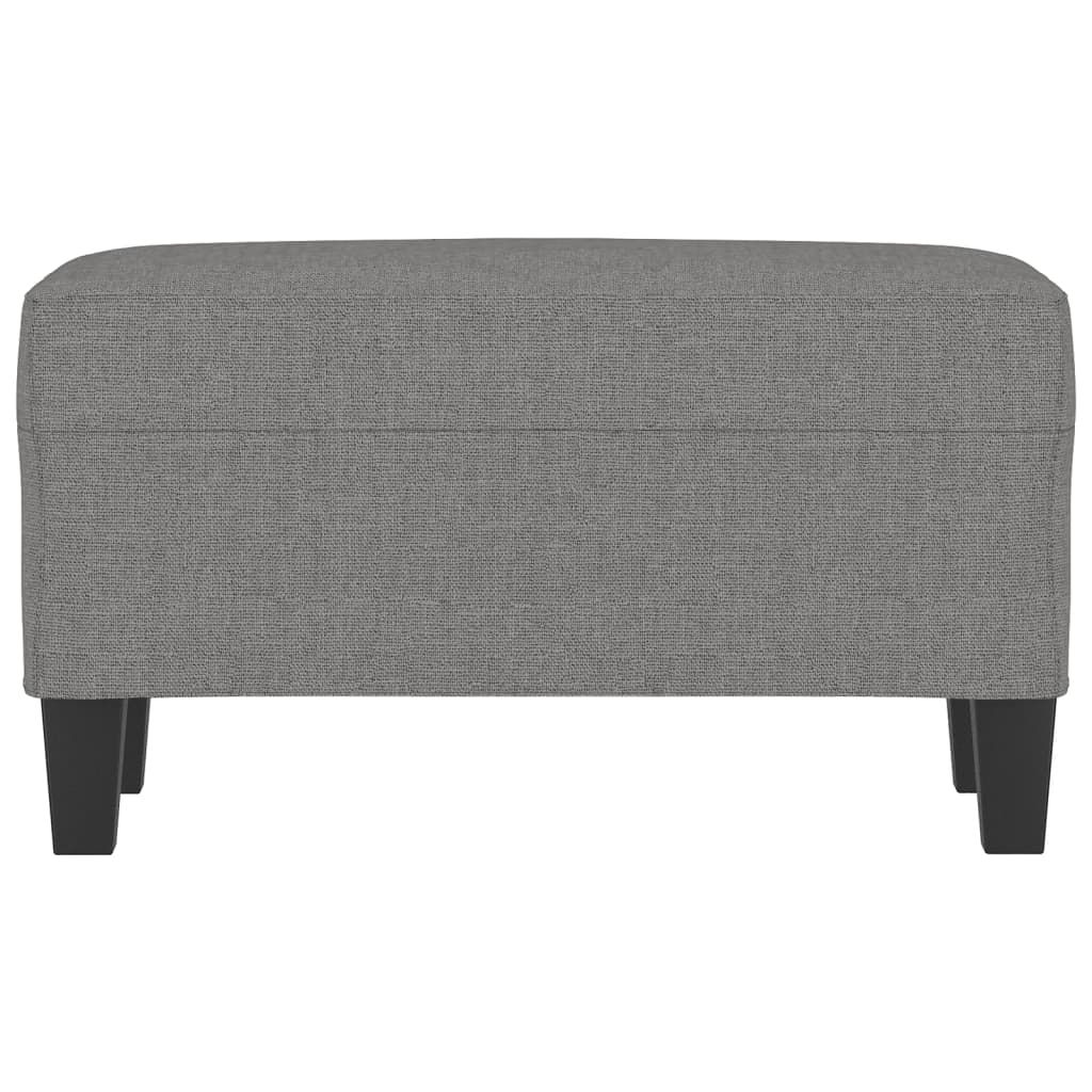 Lavice Tmavě Šedá 70X35X41 Cm Textil