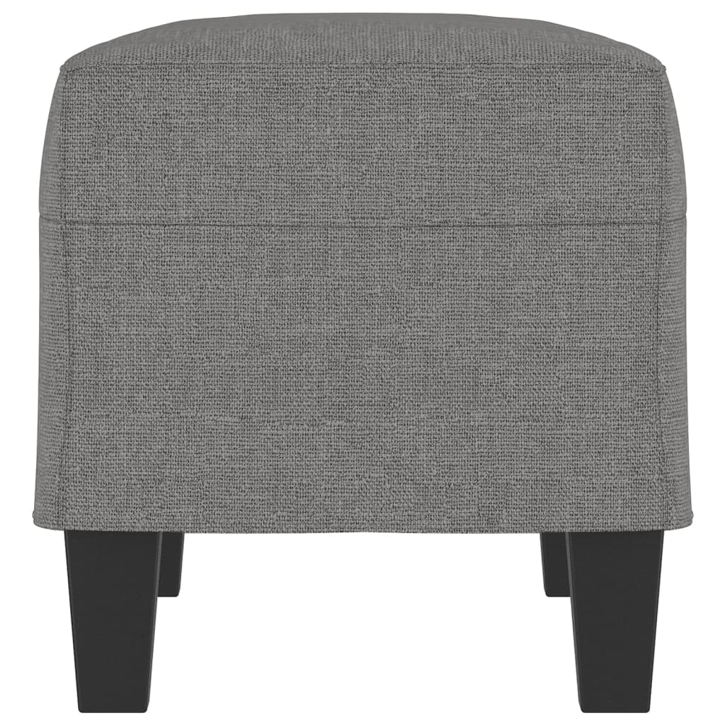 Lavice Tmavě Šedá 70X35X41 Cm Textil